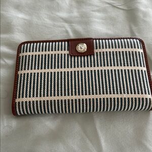 Spartina 449 Cream Leather Wallet